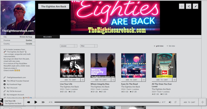 The Eighties Are Back on Subvert.fm